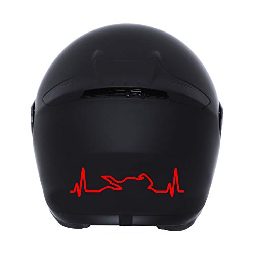 casque moto Arai rouge