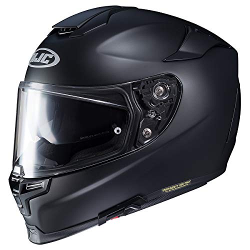 casque moto HJC noir mat