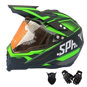 casque motocross avec visière