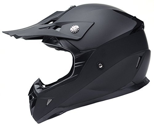 casque motocross noir