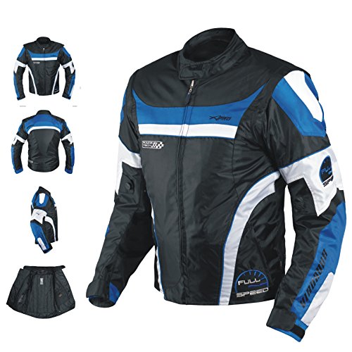 IRON JIA'S Veste moto homme homologué CE protection, Blouson moto