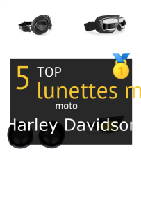 lunettes moto Harley Davidson