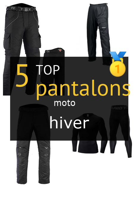 pantalons moto hiver