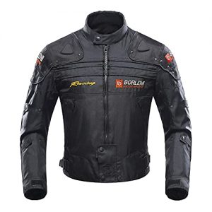 blouson moto noir homme