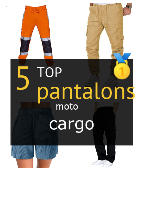 pantalons cargo moto